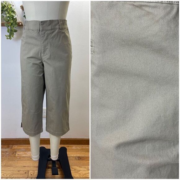 BDG Cargo Crop Pants with An Elastic Back - Picture 1 of 2